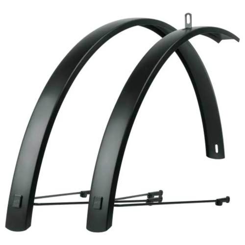 Sks Spatbordset 28 Edge Alm 56Mm Zwart