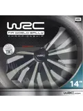Wieldoppen - 14 inch - carbon look - 4 stuks