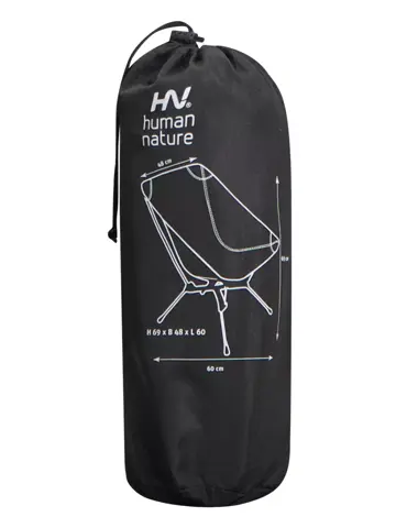 Human nature – lichtgewicht opvouwbare lage campingstoel