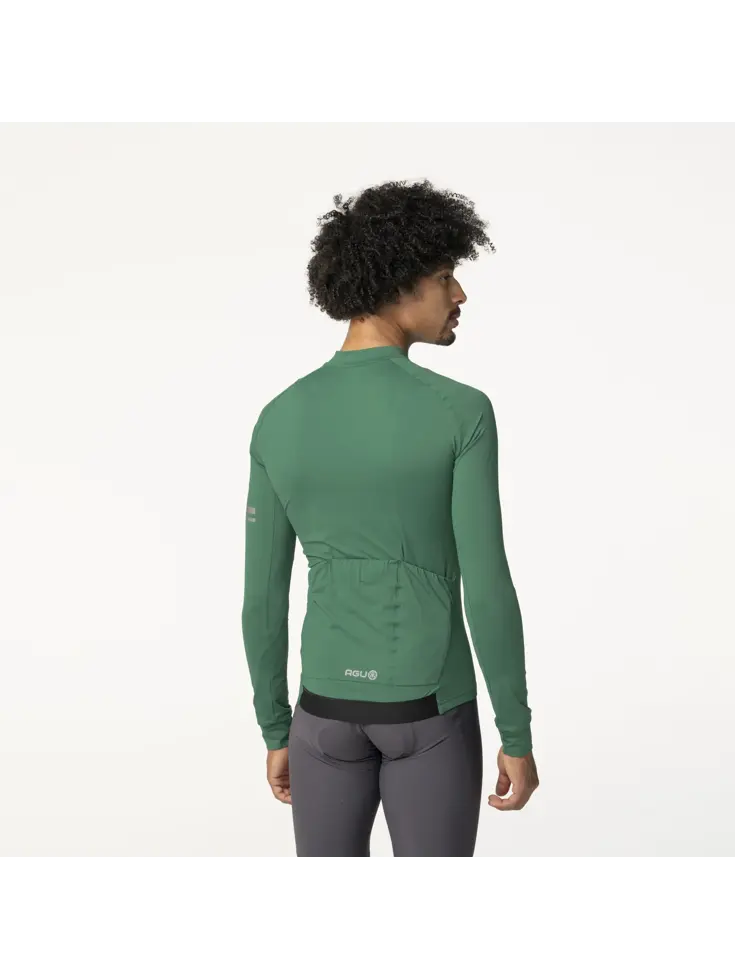 Solid Fietsshirt Lange Mouwen Performance  Heren