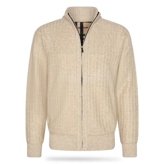 Heren Bounded Cardigan Cappuccino Italia