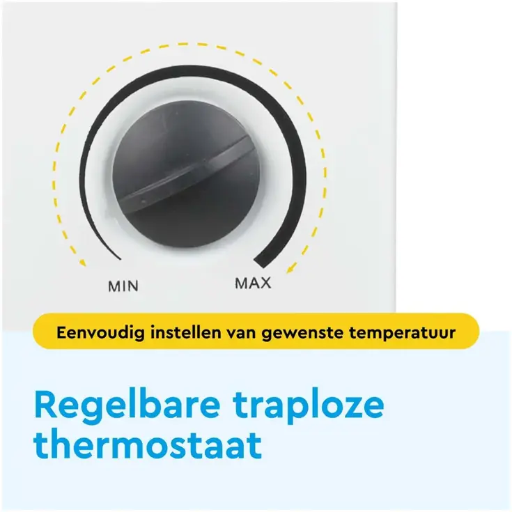 Elektrische Convectorkachel - 2000 watt