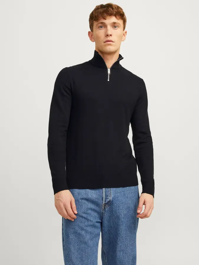 Heren Emil Knit Half Zip  Jack & Jones