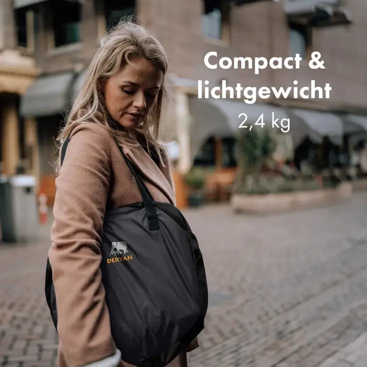 Peuter luxe campingbedje - Zelfopblaasbare matras