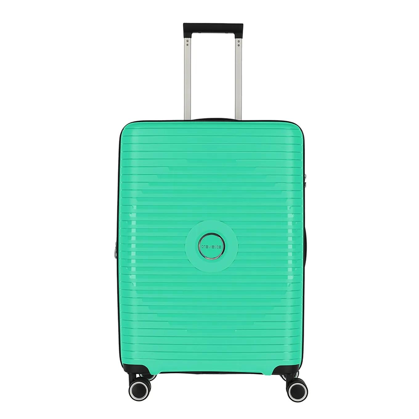 Travelite  4w trolley m expandable Groen  Groen main product image