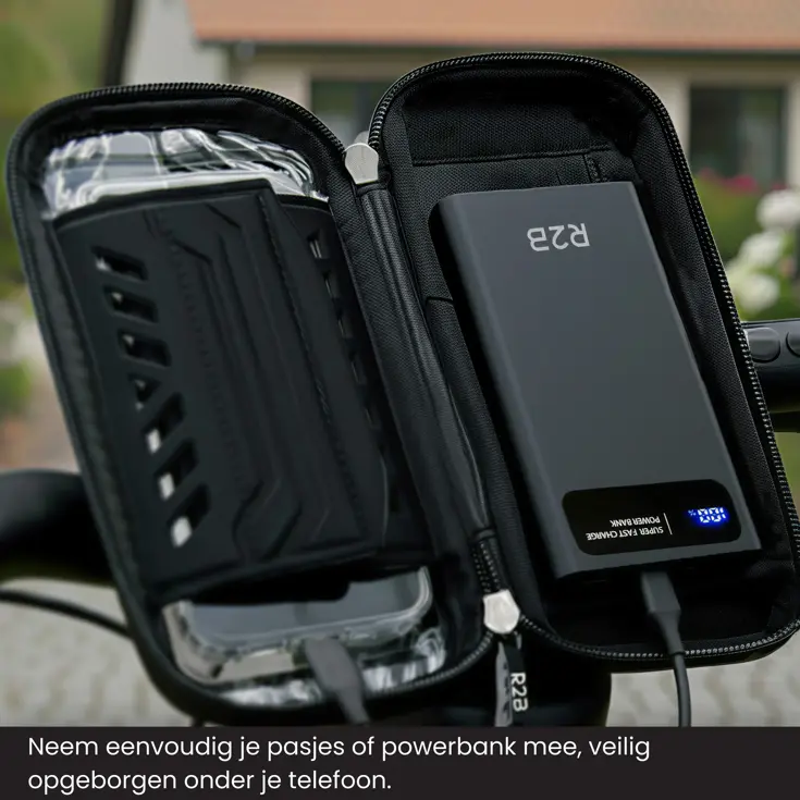 Robuuste Telefoonhouder Fiets & Motor Waterdicht
