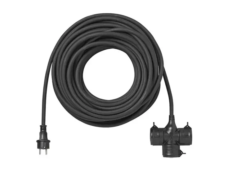 ProPlus Stekkerdoos Schuko - 3-voudig - 20M