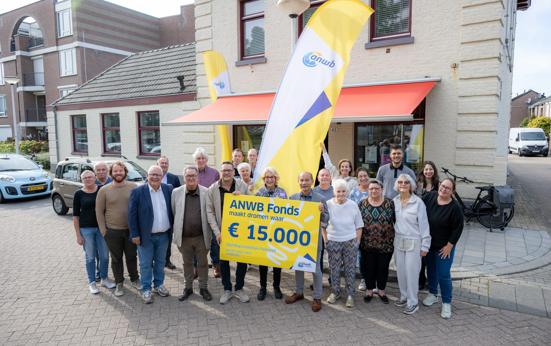 In Limburg wint Stichting Credohuis €15000 van het ANWB Fonds