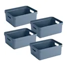 Sigma home - Opbergbox - 24L - 4-delig