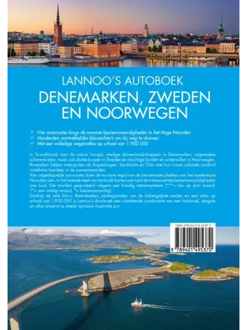 Lannoo's autoboek Denemarken, Zweden en Noorwegen 