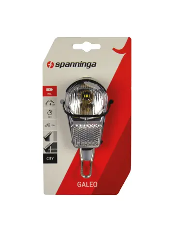 Spanninga koplamp Galeo Xb batterij 4 lux