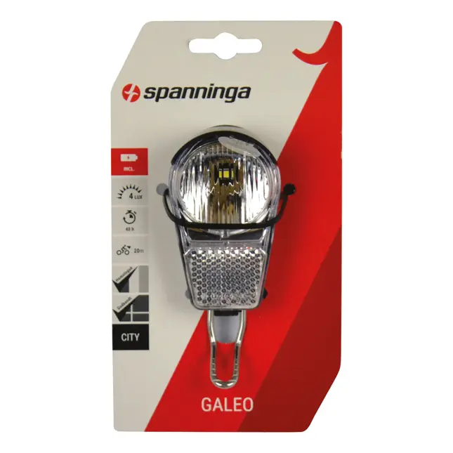 Spanninga koplamp Galeo Xb batterij 4 lux
