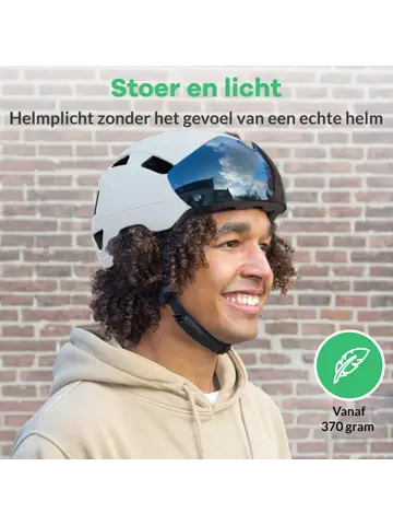 PILOT fietshelm met regencap