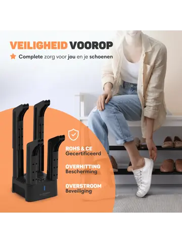 Schoenendroger met timer - MAX - 4 in 1
