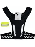 Reflecterend hardloopvest met opbergvakken