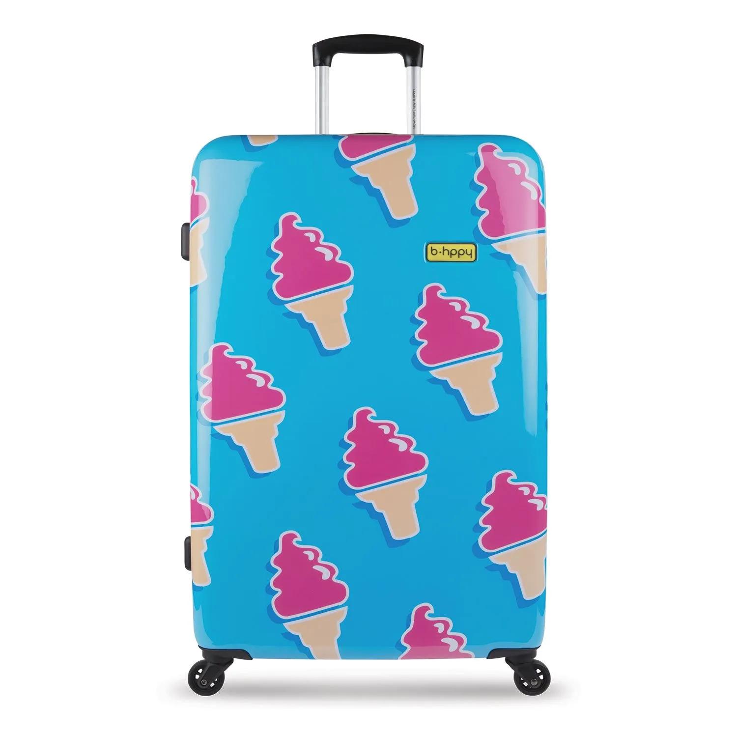 Bhppy  Soft Ice Ice Baby  Reiskoffer  76cm  Lichtblauw