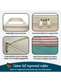 Packing Cubes met Compressierits  Mesh 6 Delig
