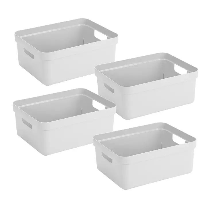 Sigma home - Opbergbox - 24L - 4-delig