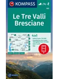 Wandelkaart WK103 Tre Valli - Bresciane