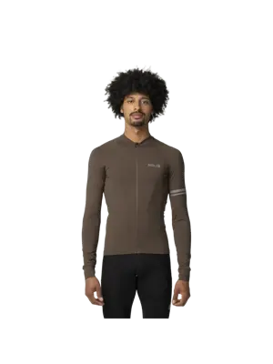 Solid Fietsshirt Lange Mouwen Performance  Heren