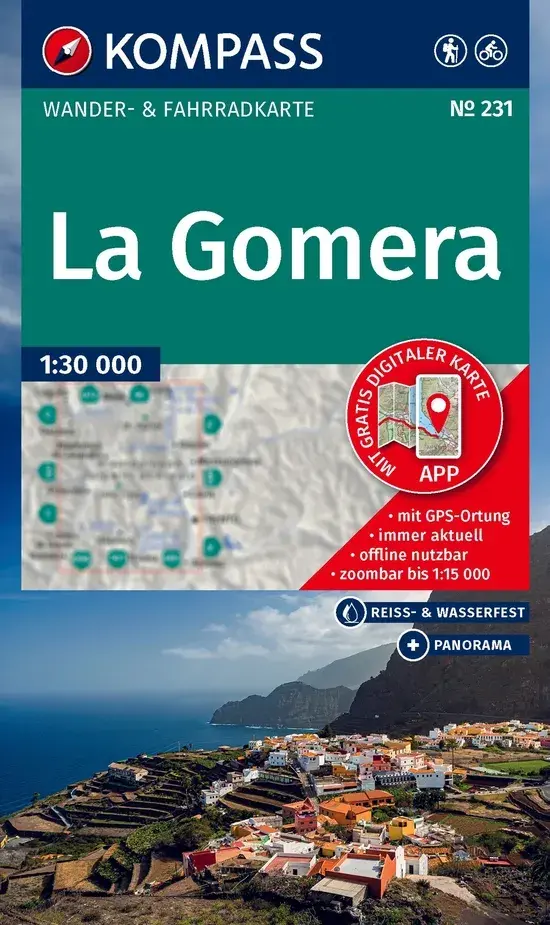 Wandelkaart WK231 La Gomera
