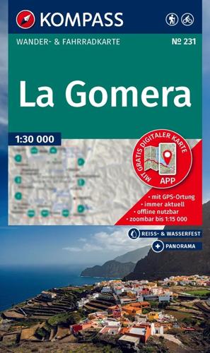 Wandelkaart WK231 La Gomera