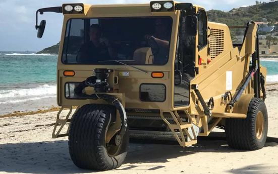 Bijdrage ANWB Fonds voor Beach Cleaner St. Maarten