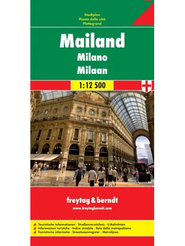 Stadsplattegrond Milaan