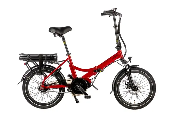 Lacros Scamper S600 rood opvouwbare e-bike