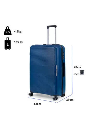 Swinger Grote koffer 78cm - 105 liter