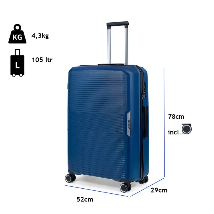 Swinger Grote koffer 78cm - 105 liter