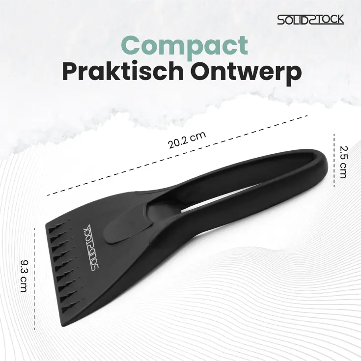 IJskrabber Auto - Zwart