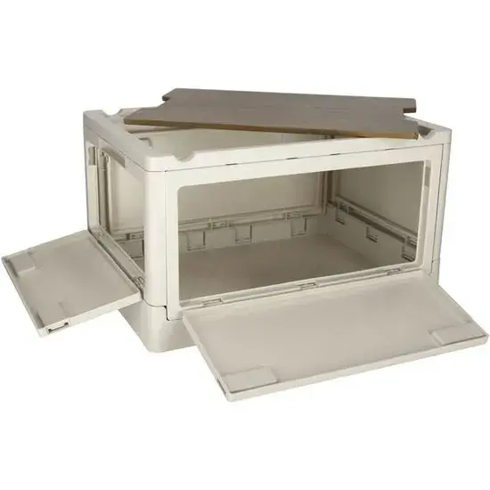 Inklapbare opbergkrat met deksel