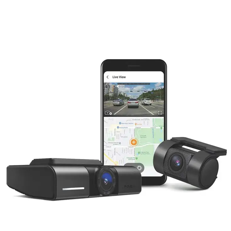 GX1000 2CH 2K Wifi GPS 32gb dashcam