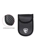 2 x RFID Autosleutel Hoesje Anti-Skim Carbon Style