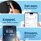 Slaapmasker Koptelefoon - Zwart - PurelyGoods