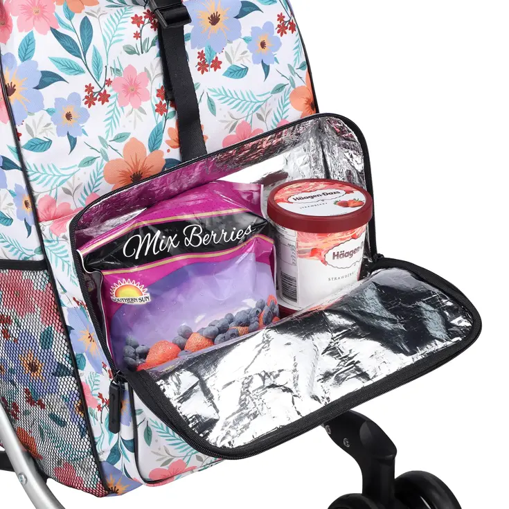 Boodschappentrolley 60L - 4 Wielen