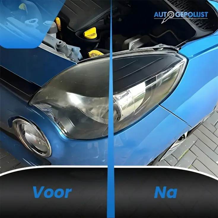 Koplamp Polijst Set - Restauratie Kit - 16 Delig