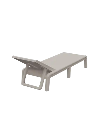 Mallorca Ligbed Zand - 187.5x58x29cm