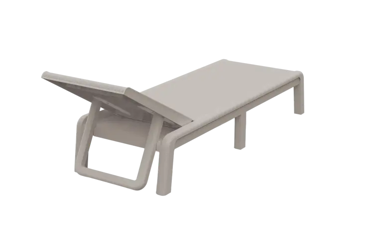 Mallorca Ligbed Soft Beige - 187.5x58x29cm