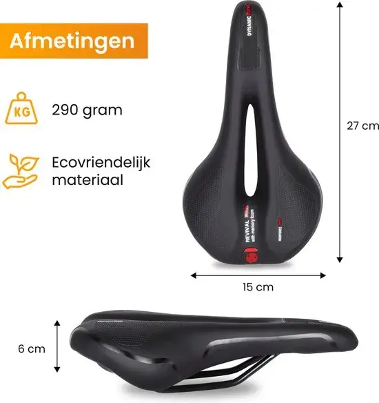 Fietszadel voor Racefiets/Mountainbike