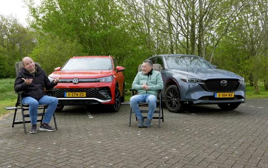 Dubbeltest mild hybrides: Volkswagen Tiguan versus Mazda CX-5 | ANWB