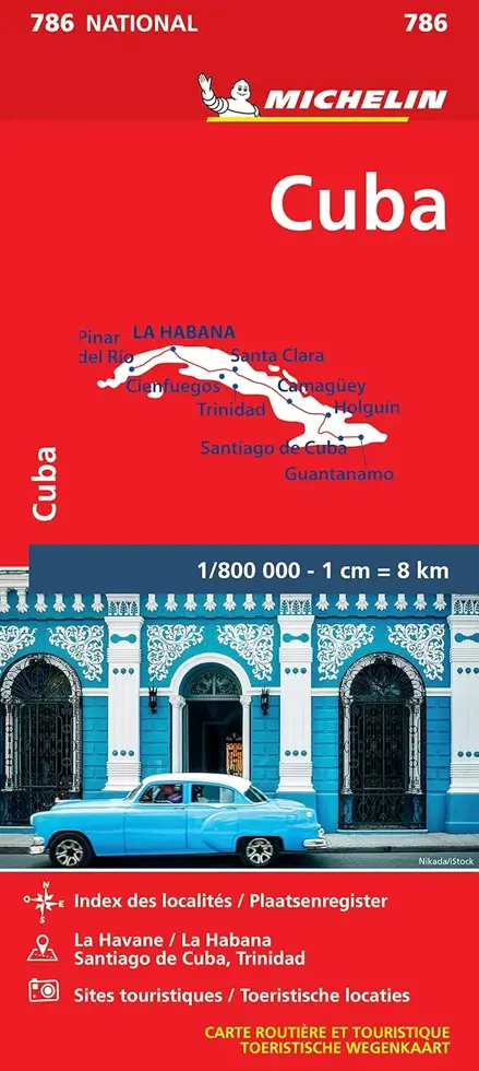 Wegenkaart National 786 Cuba