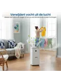 Luchtontvochtiger met App - 20L Per Dag - Wit
