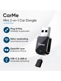 Mini 2-in-1 CarPlay & Android Auto Dongle V3
