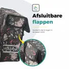 Voltano Dubbele Fietstas Floral Elegance