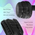 Kinder Koptelefoon met LED verlichting