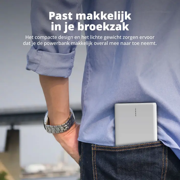 Powerbank 20.000 mAh - Wit