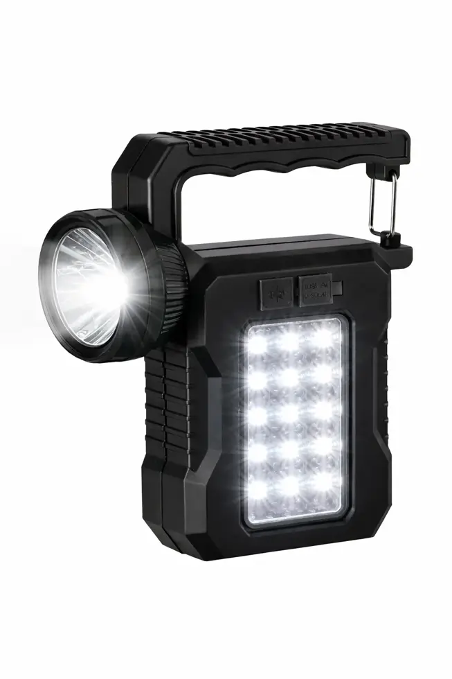 Oplaadbare Noodlamp USB & Solar