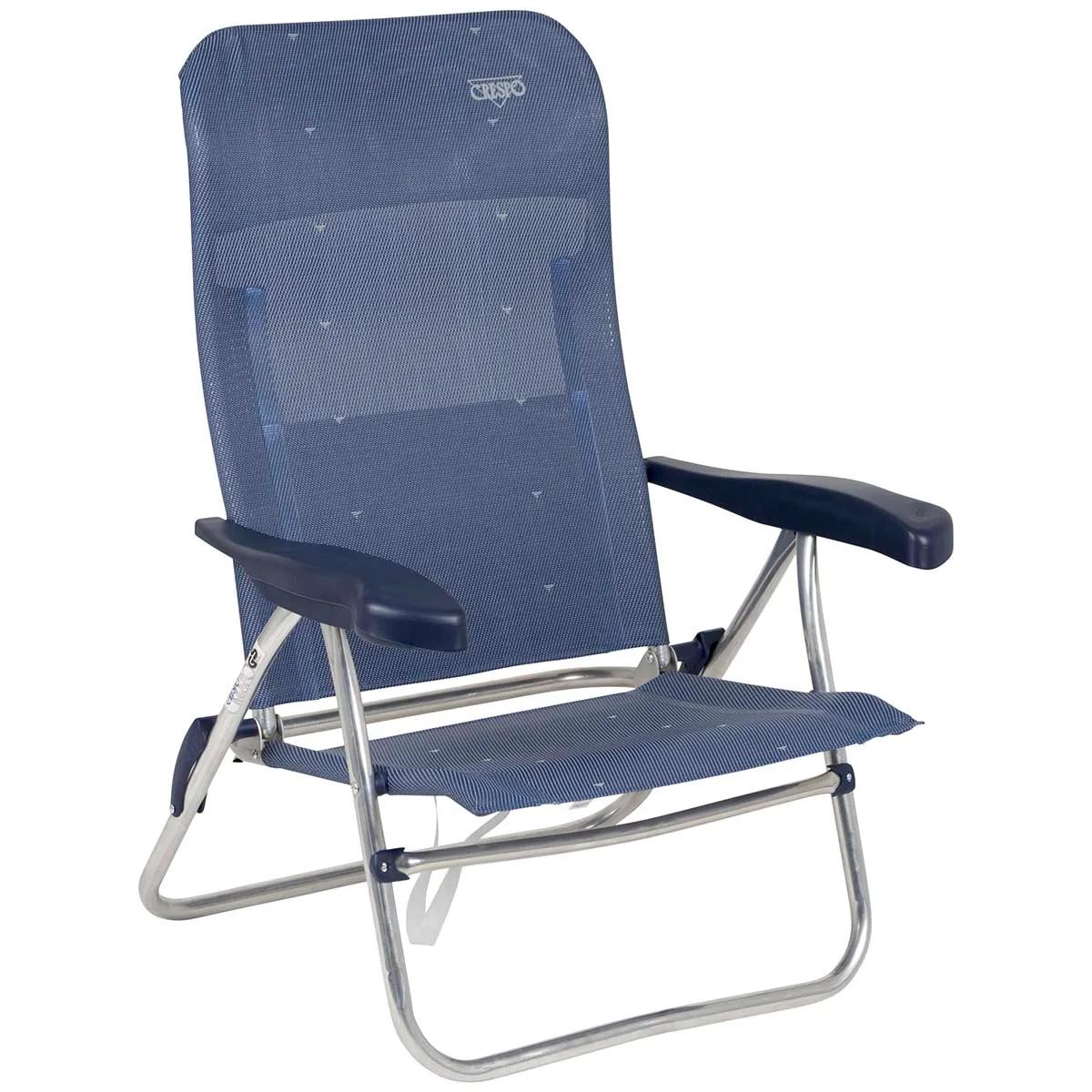 Crespo  Strandstoel AL/205  Zwart